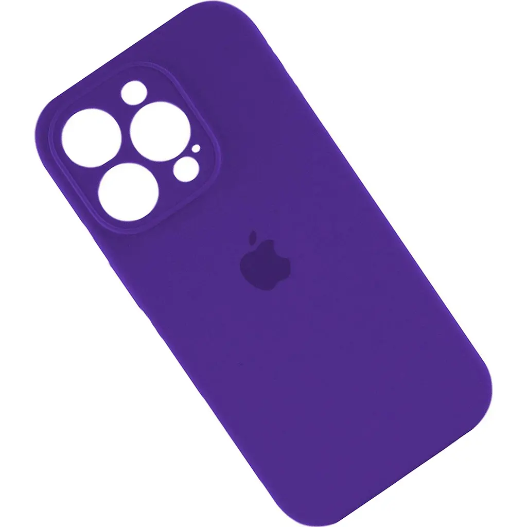 Чехол Silicone Case Camera Protect для Apple iPhone 16 Pro Amethist AA [117073] - фото 4