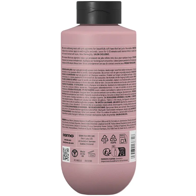 Маска Osmo New Pink Soda для підтримки рожевих відтінків 400 мл - фото 2
