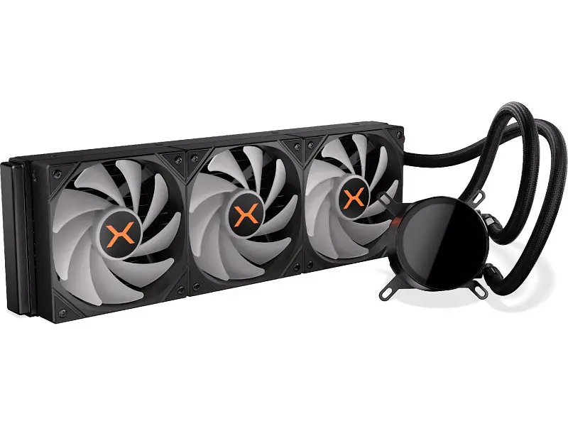 Водяне охолодження Krux HydroX 360 ARGB Black (KRXE002) - фото 2
