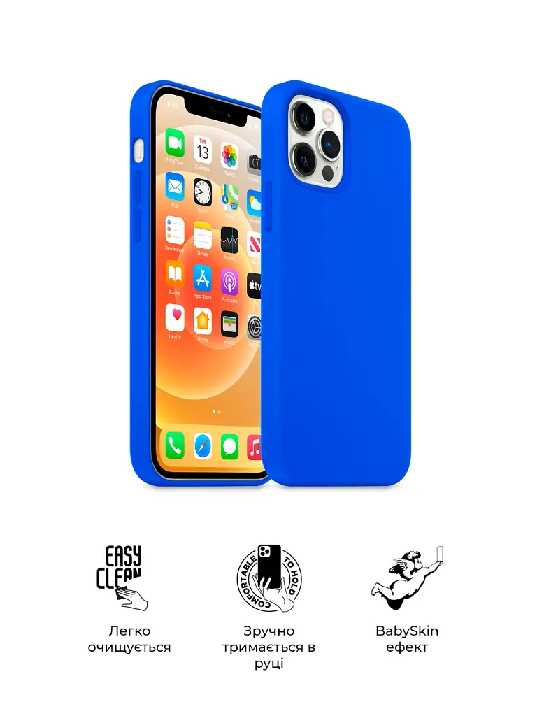 Чохол ArmorStandart ICON2 Case для Apple iPhone 12/12 Pro Lake Blue - фото 3
