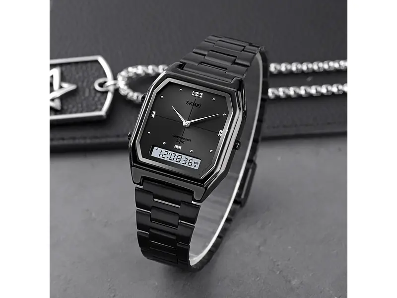 Наручний годинник 2258BK Black Skmei acs0030101 - фото 5