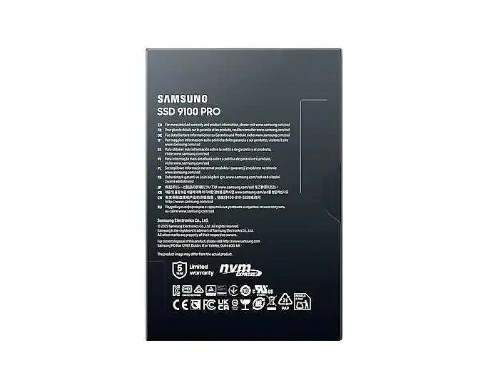 SSD накопичувач Samsung 9100 PRO 4 TB (MZ-VAP4T0BW) - фото 6