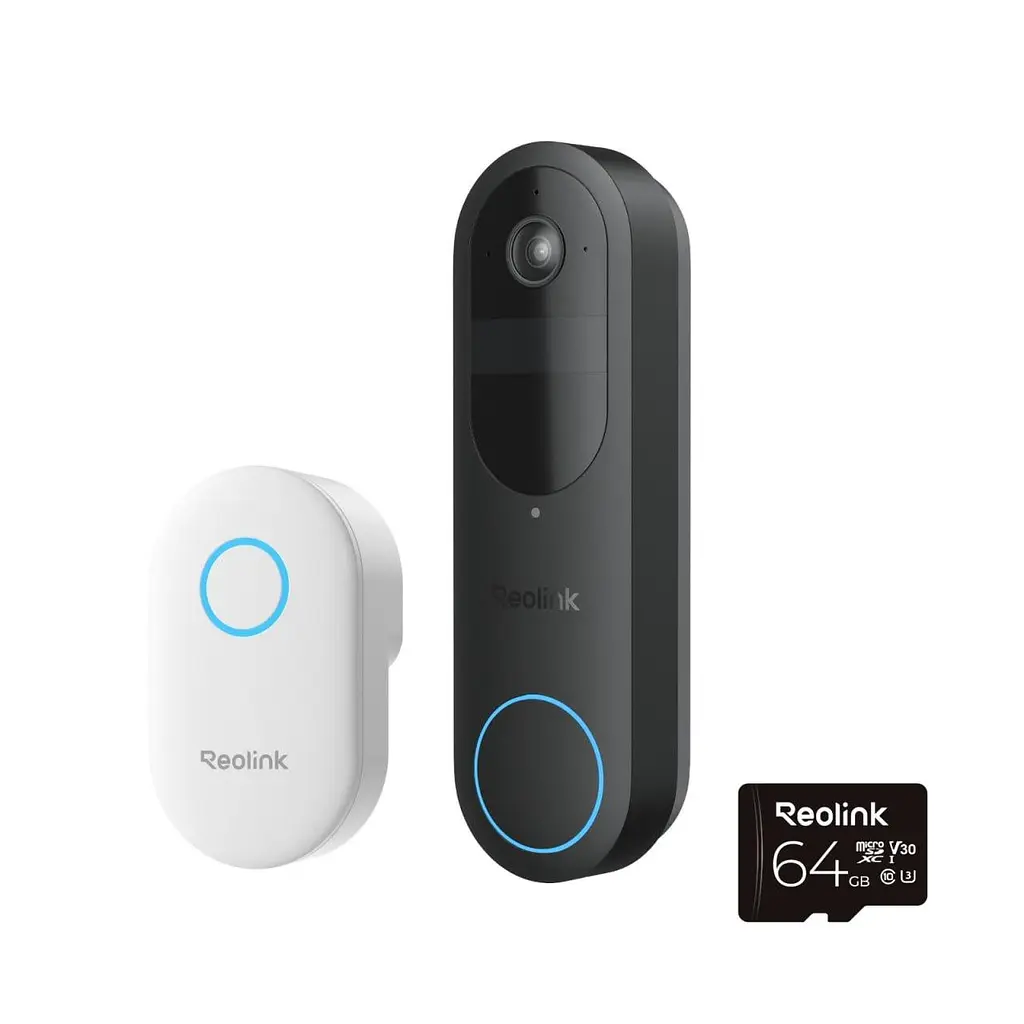 Відеодзвінок Reolink D340B (Video Doorbell Wi-Fi/АКБ)