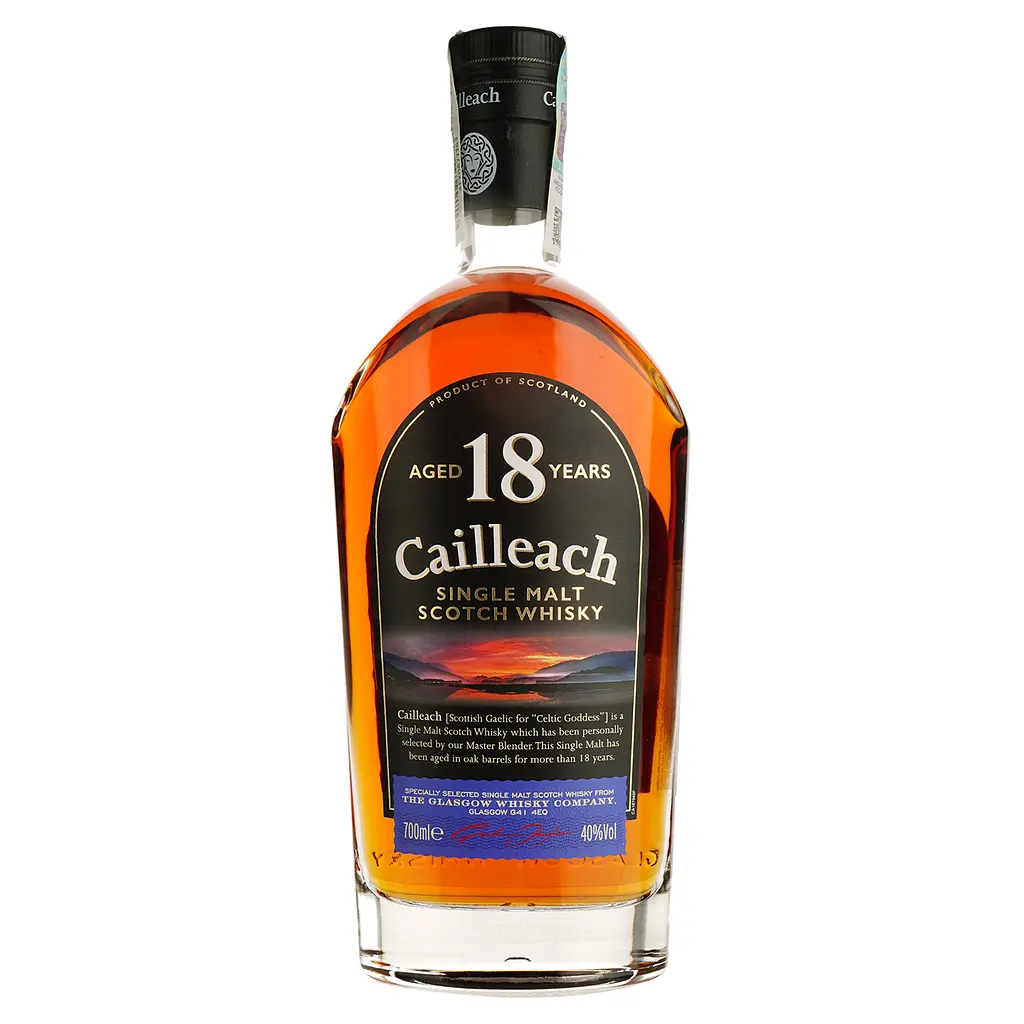 Виски Cailleach Single Malt Scotch Whisky 18 yo, 40%, 0,7 л - фото 2