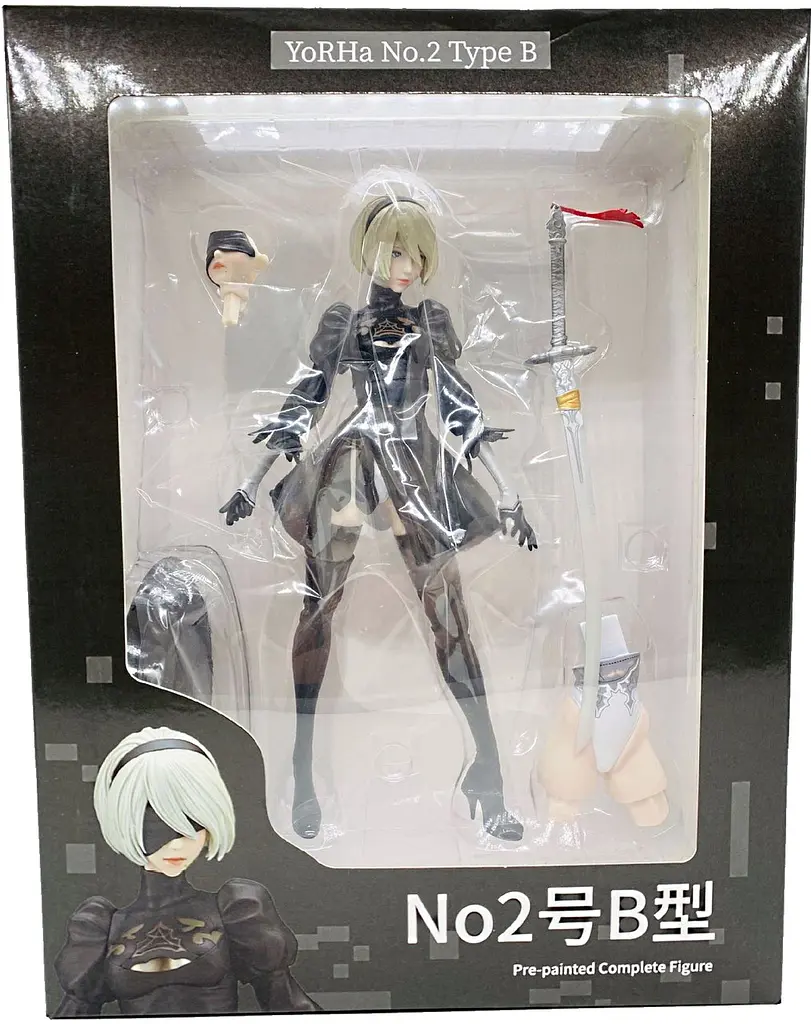 Фігурка бойовий робот Міс Автомата NieR: Automata 2В Authentic Bring Arts 30 см games NRA 22.94 - фото 9