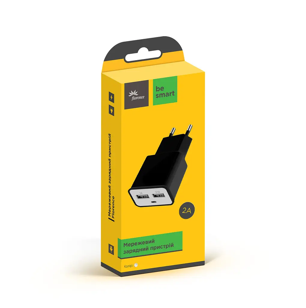 Блок питания 2 usb Travel Adapter для Galaxy Tab / iPad - фото 2