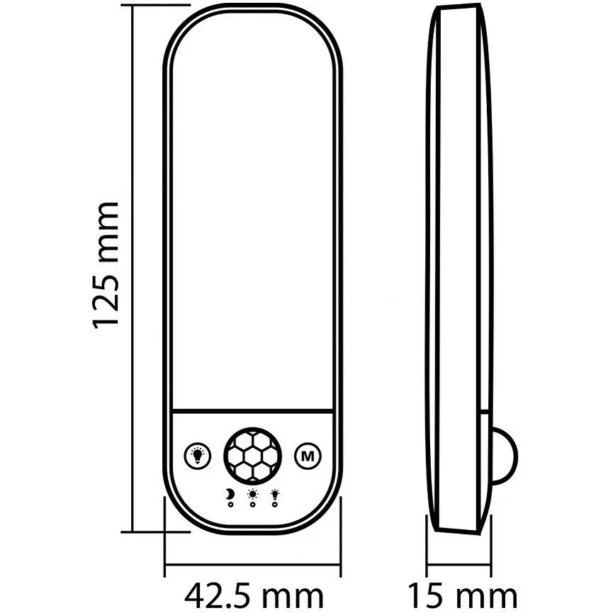 Світильник Videx LED акумуляторний з датчиком руху (VL-NL014W-S) - фото 10