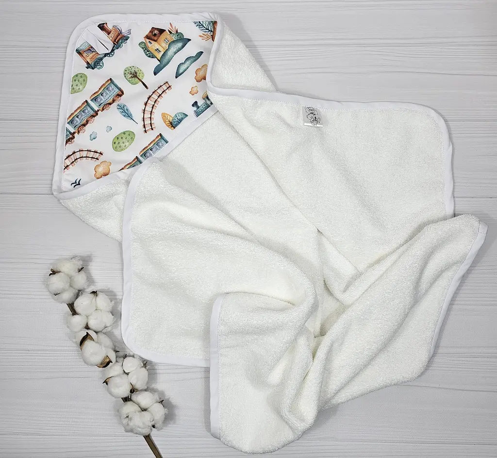 Букет з пелюшок для немовлят A.L.Babybox Потяг 16 од. Синій (BU 24365651) - фото 2