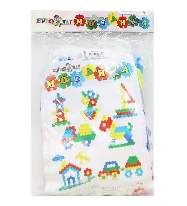 Мозаїка-пазл KW-30-046 Kinderway, 50 деталей, у пакеті (4820102293348)