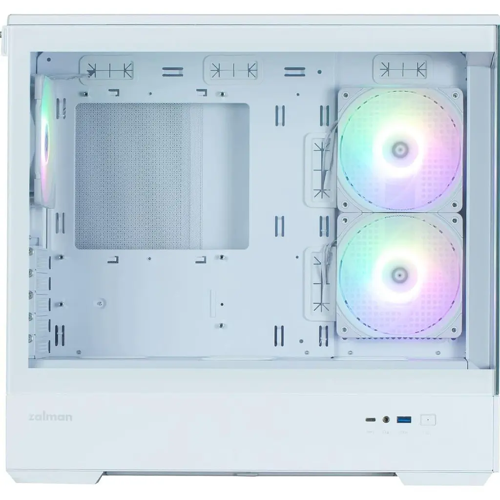 Корпус Zalman P30 White (P30WHITEV2) Без БП - фото 2