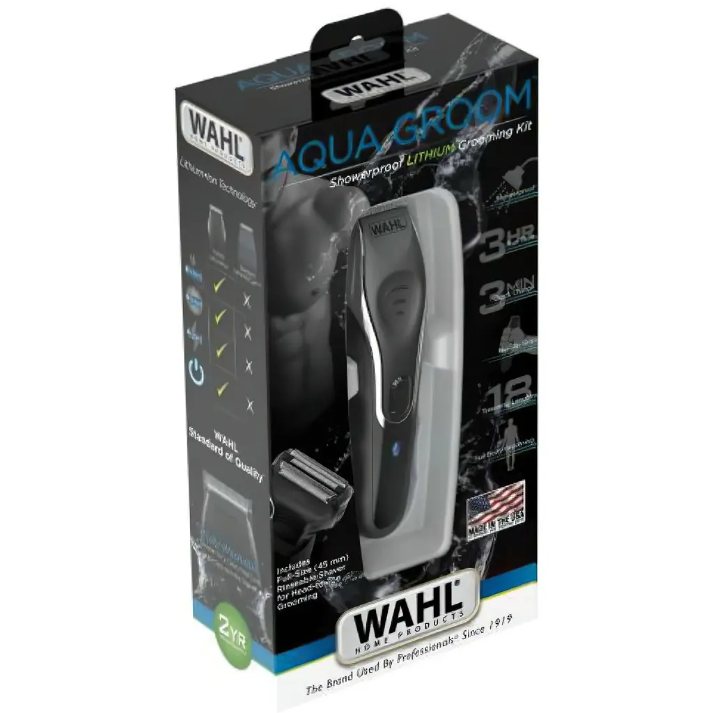 Тример універсальний Wahl Aqua Groom 09899-016 чорний - фото 4