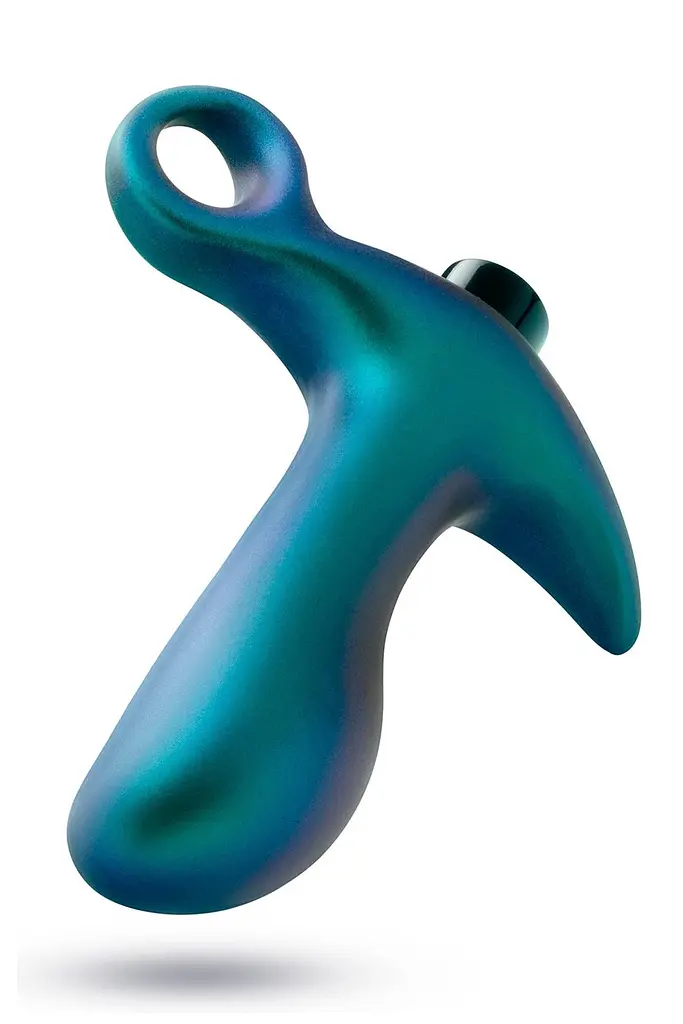 Анальная пробка Anal Adventures Matrix Teleportation Plug 10.8 см (бирюзовый) - фото 3