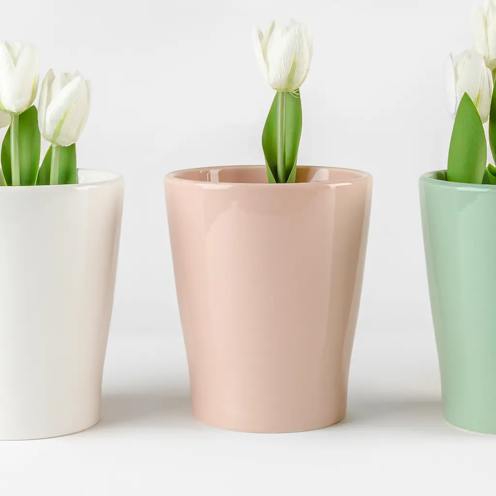 Горшок для цветов МВМ My Home, 16 см, розовый (DH-FLOWERS-29 PINK) - фото 7