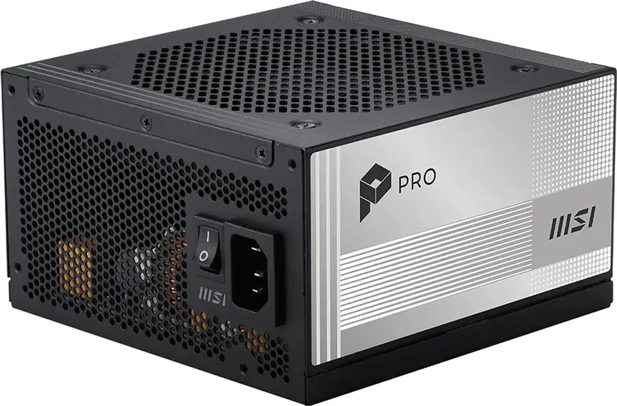 Блок живлення MSI PRO A850PL PCIE5 850W