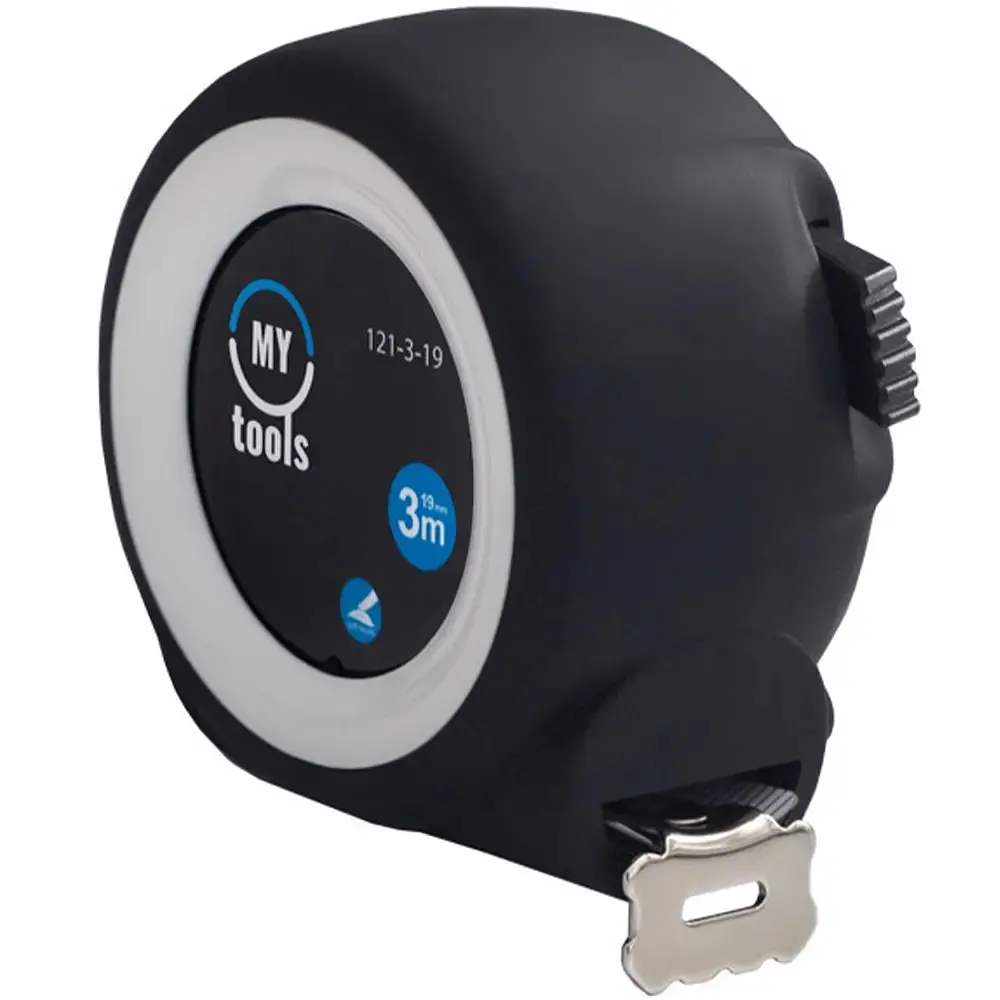 Рулетка вимірювальна My Tools Black edition 3 м х 19 мм (0121-3-19)