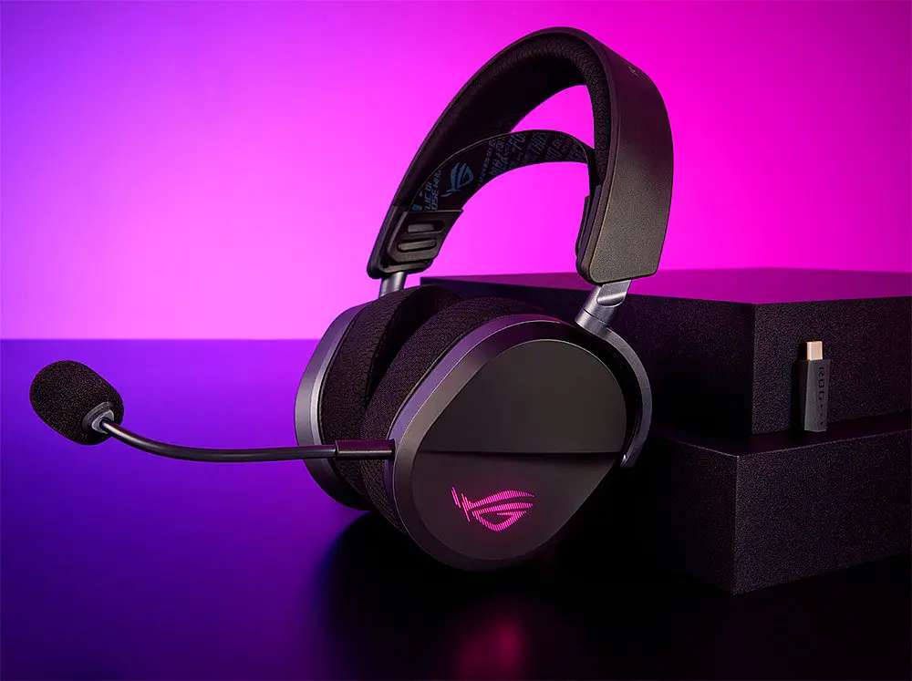 Навушники ігрові ASUS ROG Pelta (90YH0410-BHUA00) чорні - фото 9