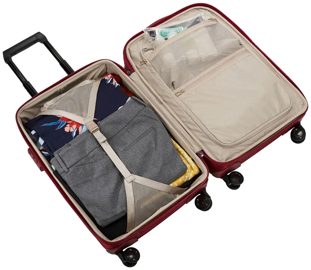 Валіза на колесах Thule Spira Carry-On Spinner with Shoes Bag Rio Red 3204145 - фото 4