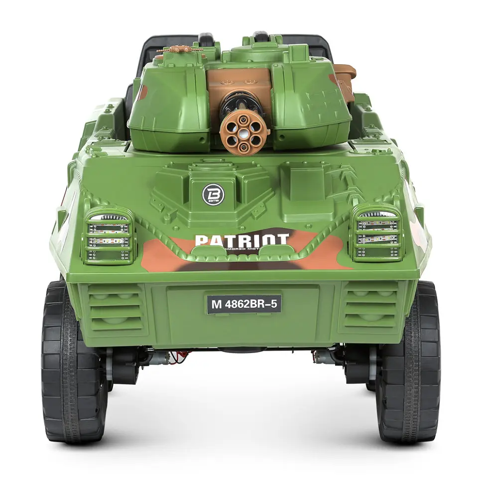 Дитячий електромобіль-танк Bambi Racer M 4862BR-5 до 30 кг - фото 7