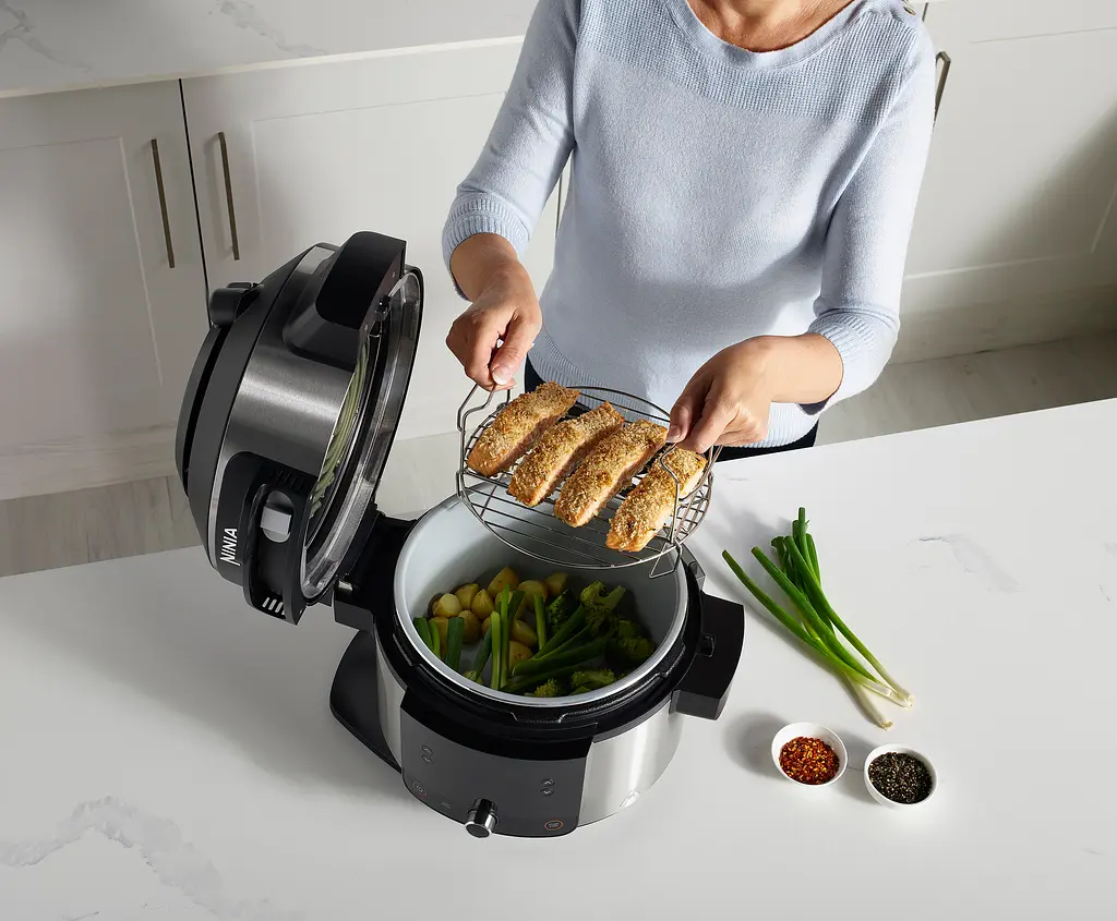 Мультиварка-скороварка Ninja Foodi SmartLid Multi Cooker 6 л (OL550EU) - фото 5