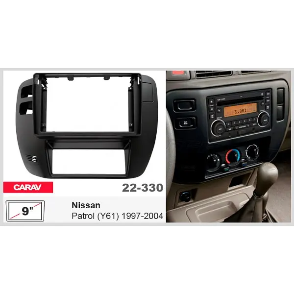 Переходная рамка Nissan Patrol (Y61) Carav 22-330 - фото 2