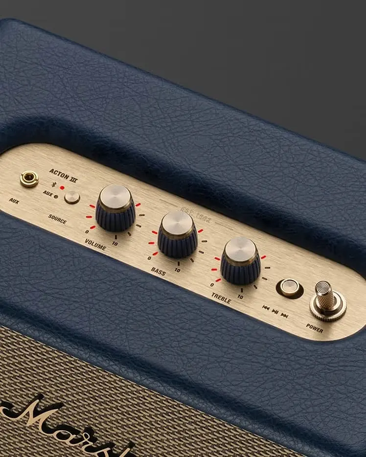 Портативна колонка Marshall Loudspeaker Acton III синя - фото 4