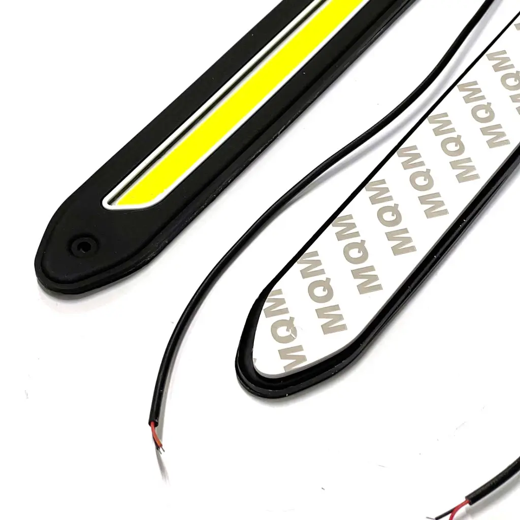 LED Денні ходові вогні ДХО 12V 26 см гумовий корпус гнучкі 2 шт. (NTS06) - фото 6