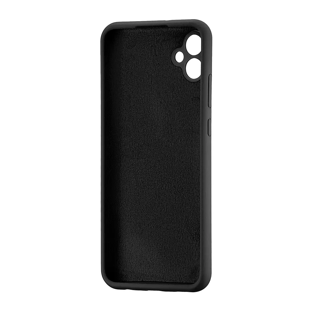 Чохол Silicone Case Samsung A04E / M04 / F04 (A042 / M045 / E045) Black - фото 2