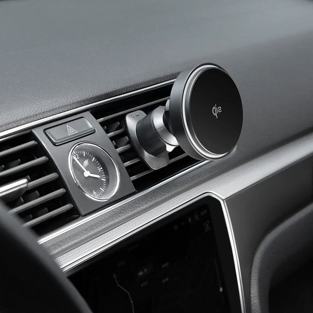 Автомобільний тримач з Бездротовим ЗП Proove Light Circle Qi2 15W - фото 4