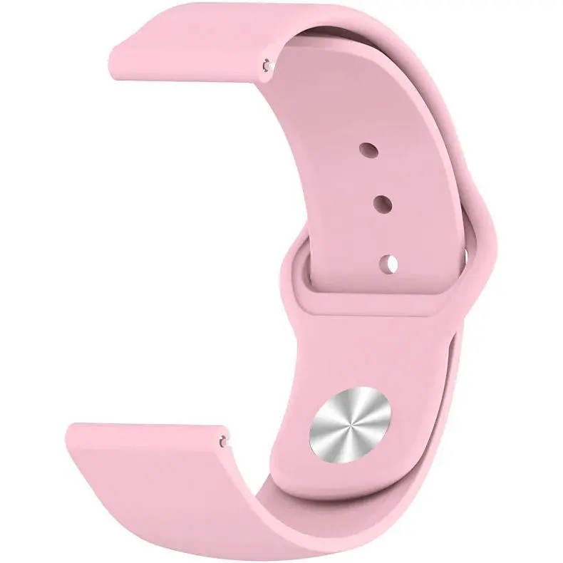 Ремінець Amazfit Silicone Band для Amazfit Bip 20mm Light Pink [51481] - фото 2