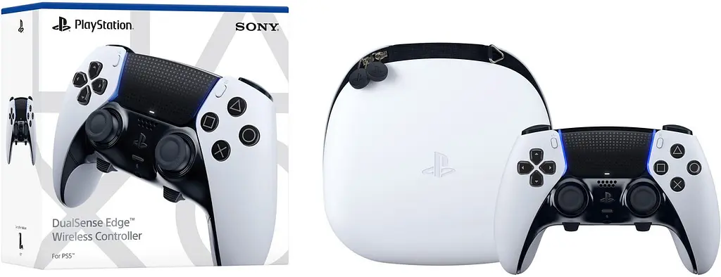 Бездротовий контролер Sony PlayStation 5 DualSense Edge White UA (9444398) - фото 2