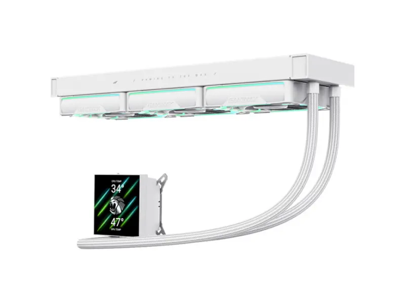 Водяне охолодження Gamemax Hailstorm 360 White - фото 4