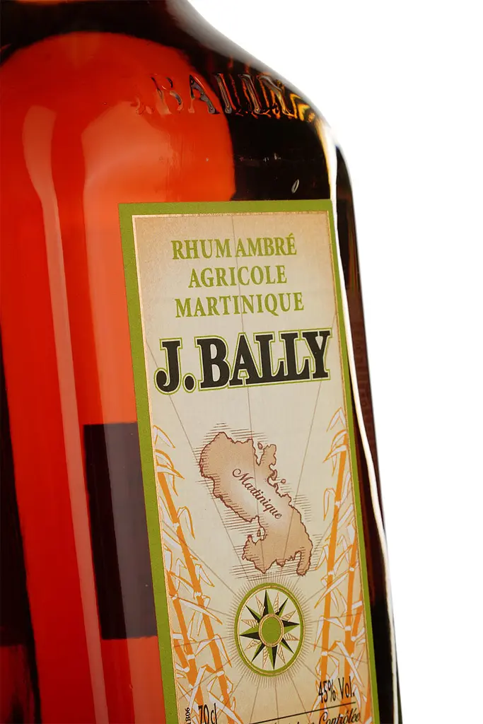 Ром J.Bally Amber Agricole Martinique 45% 0.7 л - фото 3