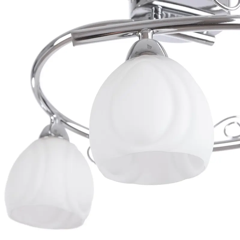 Люстра потолочная Brille для коридора E14 60W CH (LK-522C/3) - фото 7