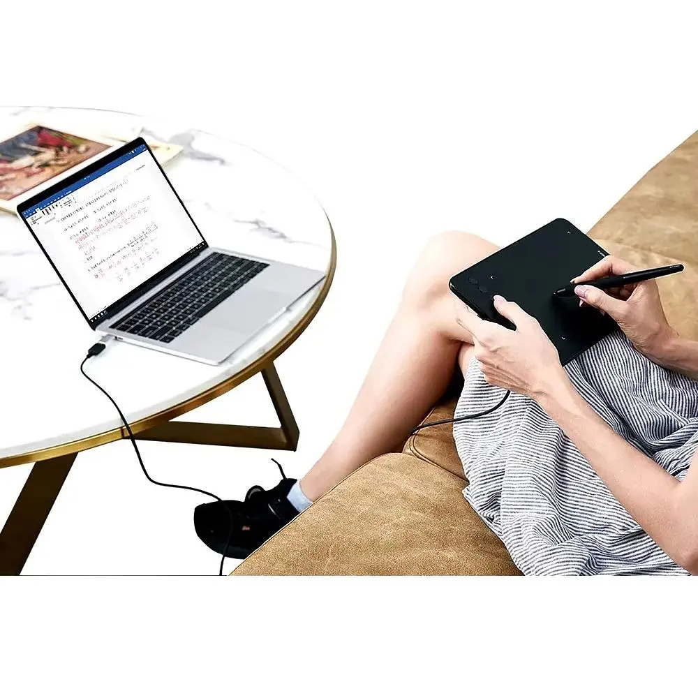 Графічний планшет XP-Pen Deco Mini7 V2 Black [118921] - фото 9