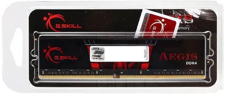 Модуль памятi DDR4 16GB/2666 G.Skill Aegis (F4-2666C19S-16GIS) - фото 5
