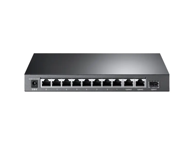 Коммутатор TP-LINK TL-SG1210MP, неуправляемый - фото 3