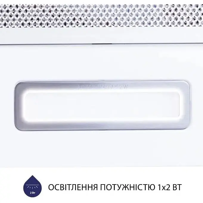 Витяжка телескопічна Minola HTL 5714 WH 1100 LED - фото 4