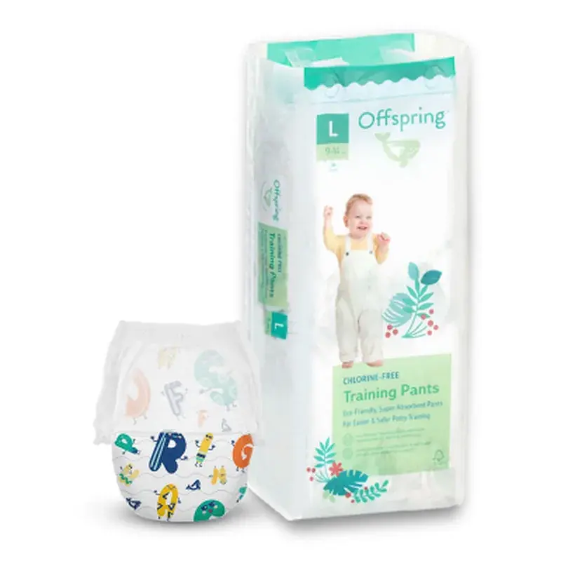 Підгузки Offspring Трусики ABC Dance розмір L 9-14 кг 36 шт (DP-OI-FAP-L36P-ABC)