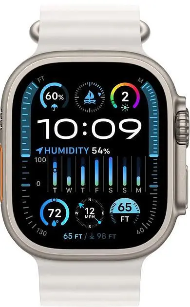 Смарт-годинник Smart Watch HK10 Ultra 3 49 мм з AMOLED Full HD екраном і з 2 додатковими ремінцями в комплекті Білий - фото 7