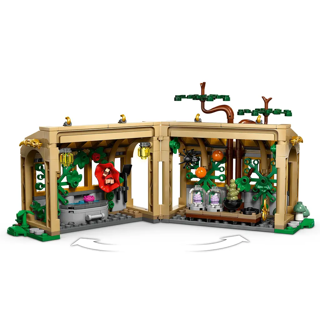 Конструктор LEGO Harry Potter Замок Хогвартс: урок гербологии 390 деталей (76445) - фото 6