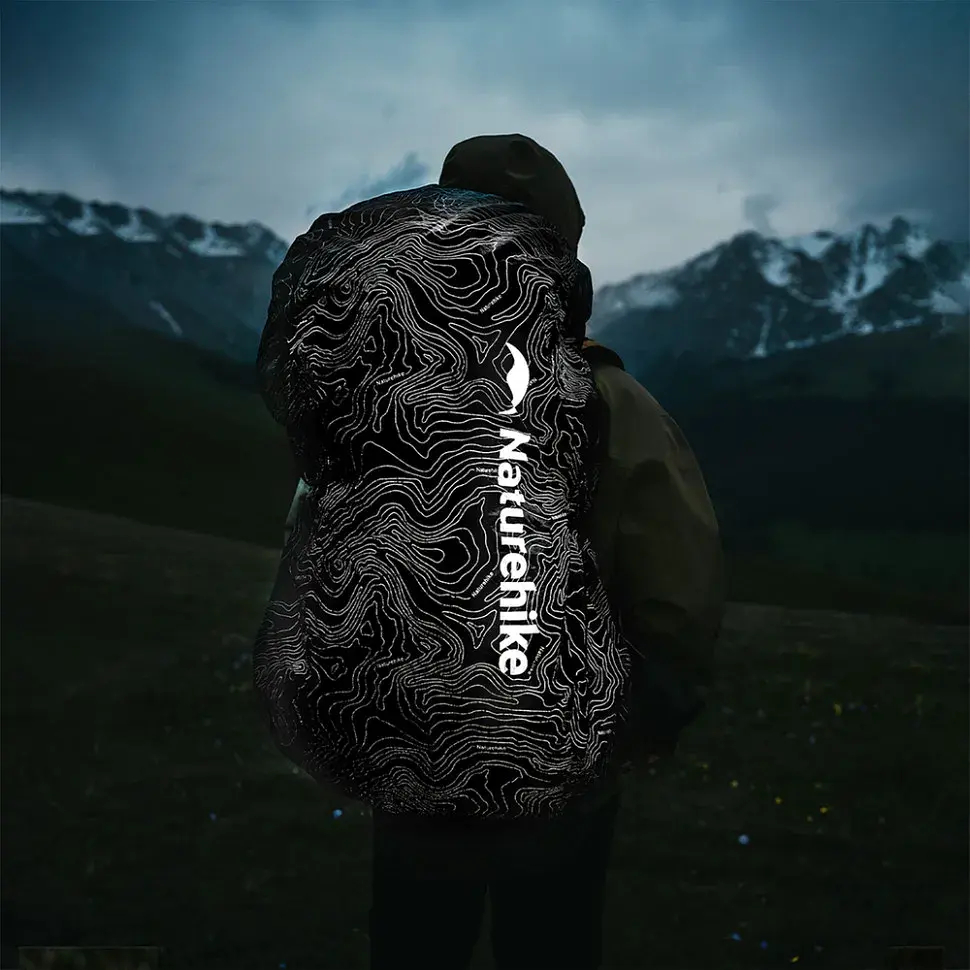 Чохол для рюкзака Naturehike CNK2450PJ010, L, чорний - фото 4