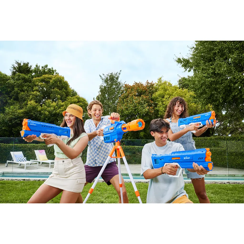 Бластер Zuru X-Shot Fast Fill Medium Motor Soaker водний (118159) - фото 7