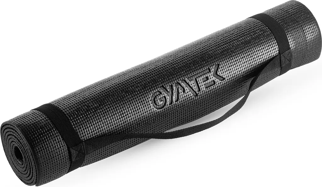 Коврик для фитнеса Gymtek толщиной 0,5см черный - фото 6