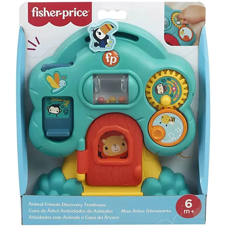 Интерактивная доска Fisher-Price Веселые животные в ассортименте (HXK32) - фото 2