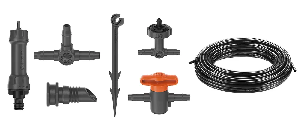 Комплект поливу Gardena Micro-Drip-System Balcony Set на 15 рослин (13401-20) - фото 3