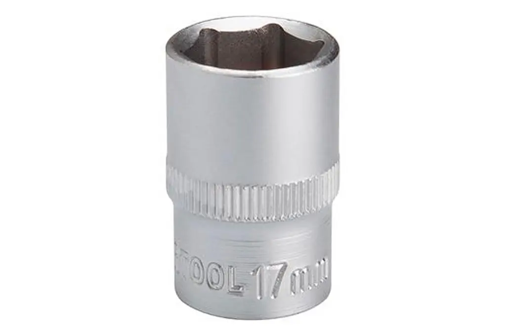 Головка торцевая шестигранная Intertool 17 мм x 1/2" матовая - фото 2