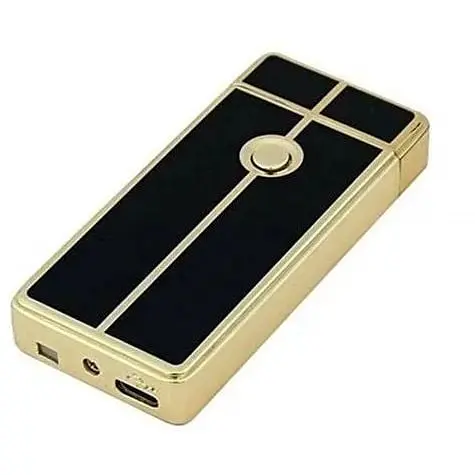 Зажигалка Tycoon Arc Lighter Cross gold - фото 2