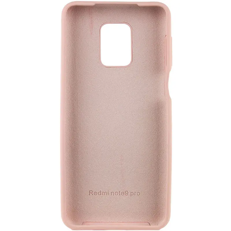 Чохол Silicone Cover Full Protective AA для Xiaomi Redmi Note 9s / Note 9 Pro / Note 9 Pro Max Рожевий / Light Flamingo - фото 2