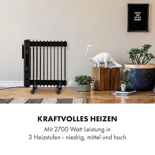 Масляный радиатор Klarstein Thermaxx Elevate Smart (10035277) Черный - фото 9