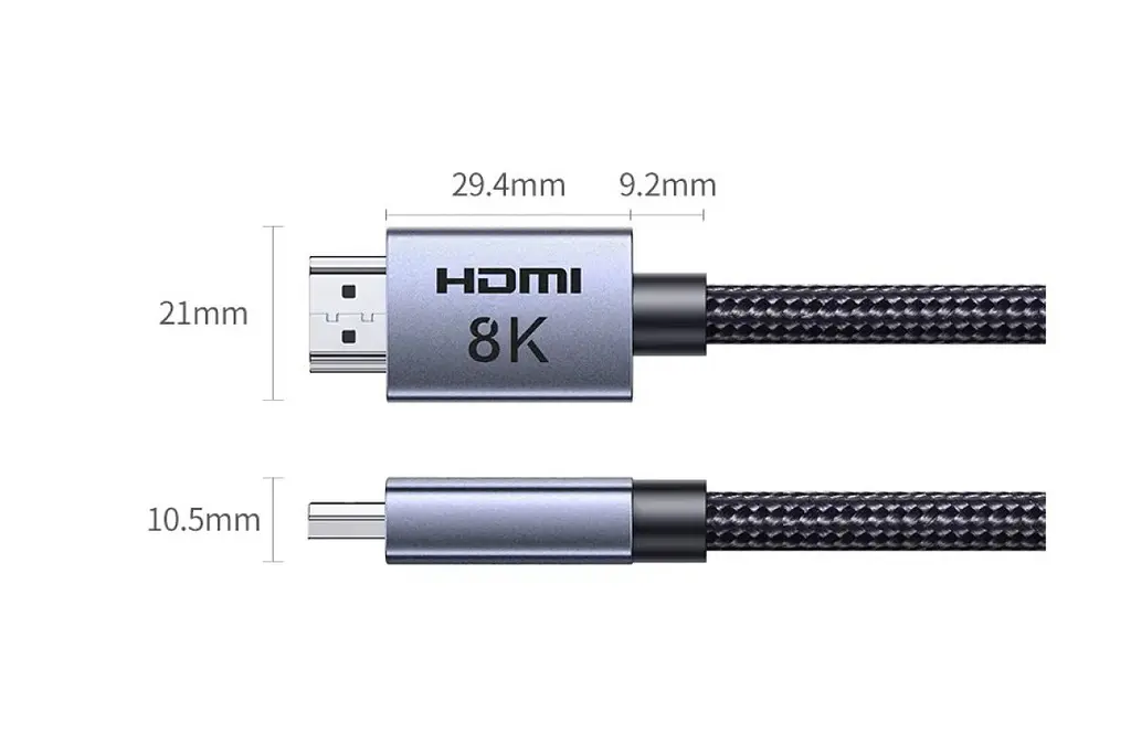 Кабель Ugreen HDMI - HDMI версії 2.1 48Gbps 8K 2 метра (HD171) - фото 4